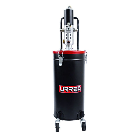 Inyector De Grasa Con Cubeta Neumático De 15 kg, 7500 PSI, Urrea 23628