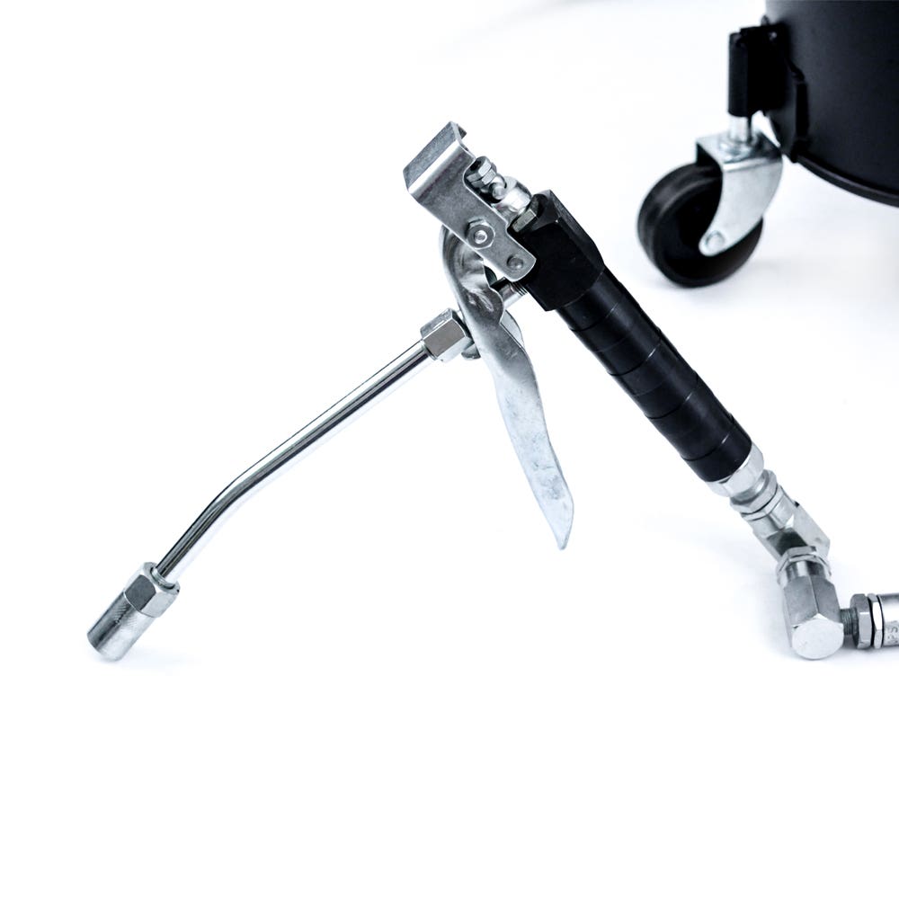 Inyector De Grasa Con Cubeta Neumático De 15 kg, 7500 PSI, Urrea 23628