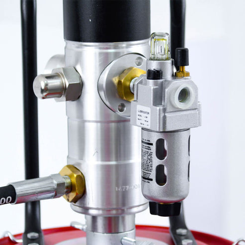 Inyector De Grasa Con Cubeta Neumático De 15 kg, 7500 PSI, Urrea 23628