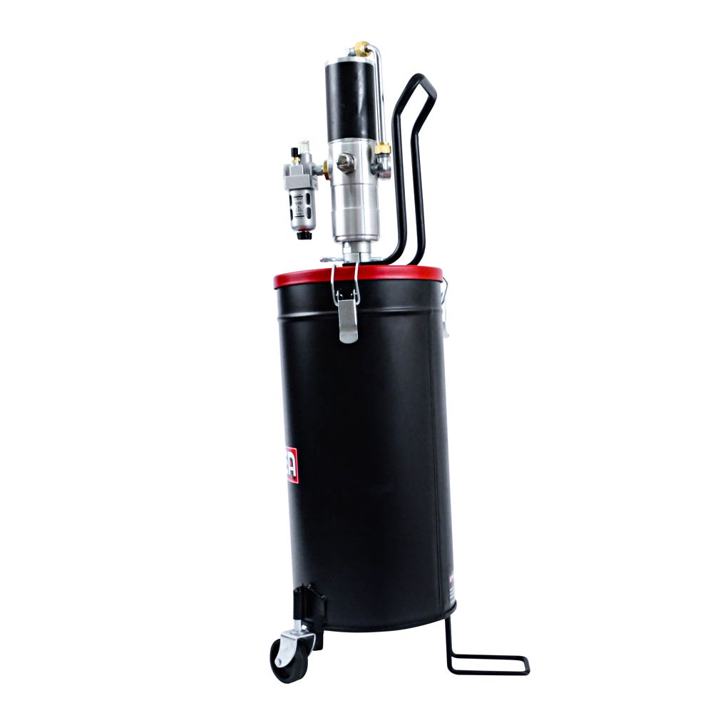 Inyector De Grasa Con Cubeta Neumático De 15 kg, 7500 PSI, Urrea 23628