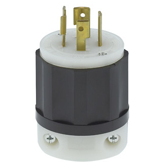 CLAVIJA TL 3P4W 20 A 250 V LEVITON 2421