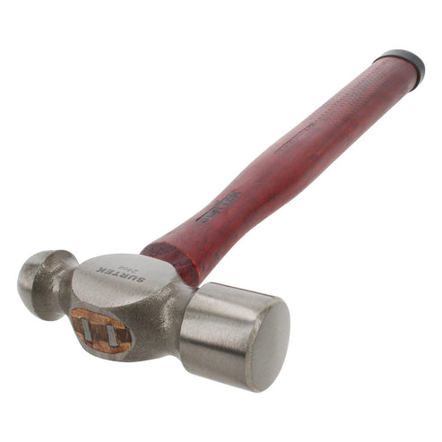 Martillo De Bola Pulido Con Mango De Madera De 14, 24 Oz, Surtek 24SP