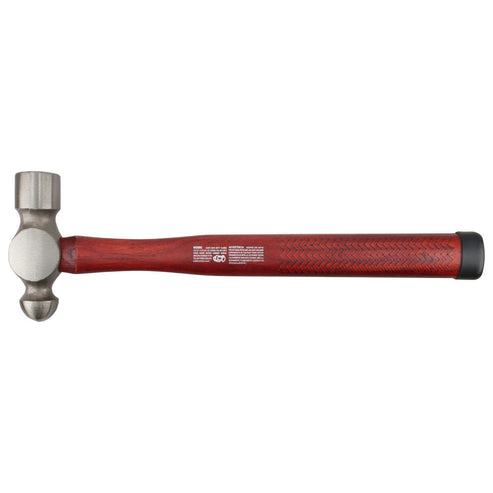 Martillo De Bola Pulido Con Mango De Madera De 14, 24 Oz, Surtek 24SP