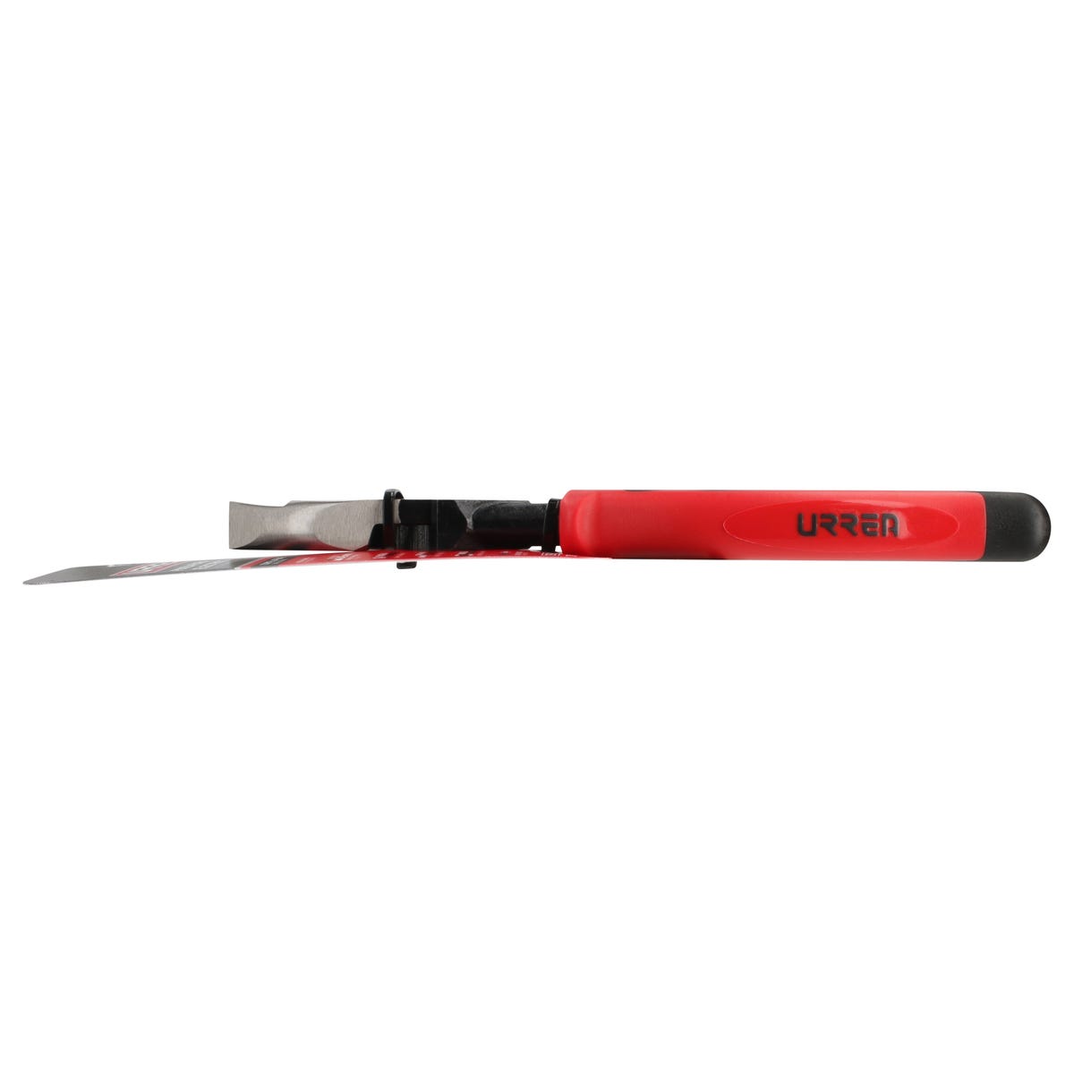 Pinza Para Electricista Con Mango Bimaterial Corte Lateral Con Ponchador Y Jalador 9-3/8, Urrea 259GHLX