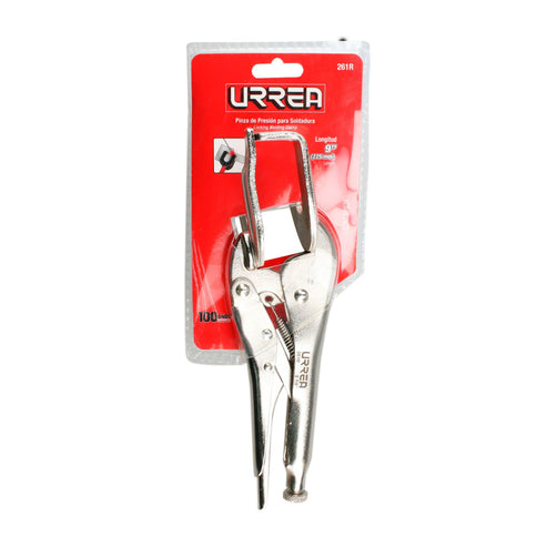 Pinza De Presión Cromada Para Soldadura De 8-7/8, Urrea 261R