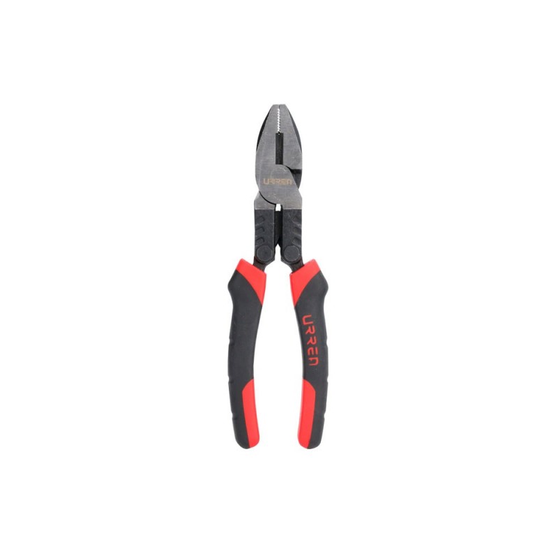 Pinza De Electricista Universal 8" Palanca Compuesta Con Mango Bimaterial Urrea 267GCA