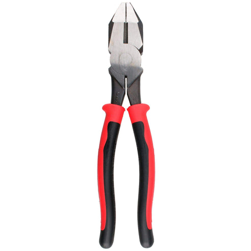 Pinza Para Electricista Con Mango Bimaterial Corte Lateral Alta Palanca De 9-3/8, Urrea 269GX