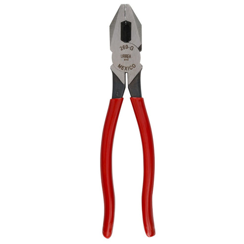 Pinza Para Electricista Con Mango Rubber Grip Corte Lateral De 9-5/16, Urrea 269G