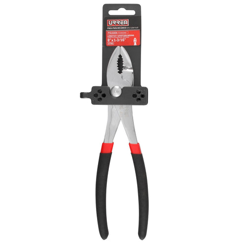 Pinza Para Mecánico Con Mango Rubber Grip Y Botón De Ajuste De 8, Urrea 278G