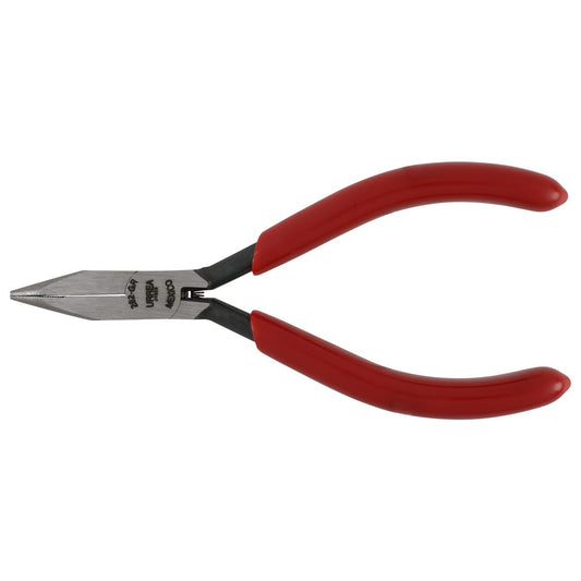Pinza Para Electricista Con Mango Rubber Grip Punta Larga Con Resorte Sin Corte De 4-3/4, Urrea 282GR