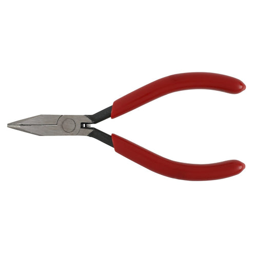 Pinza Para Electricista Con Mango Rubber Grip Punta Larga Con Resorte Sin Corte De 4-3/4, Urrea 282GR