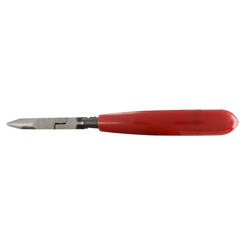Pinza Para Electricista Con Mango Rubber Grip Punta Larga Con Resorte Sin Corte De 4-3/4, Urrea 282GR