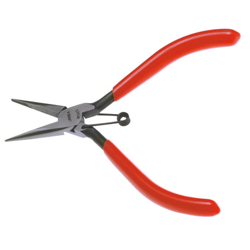 Pinza Para Electricista Con Mango Rubber Grip Punta Larga Sin Corte De 4-3/4, Urrea 282G