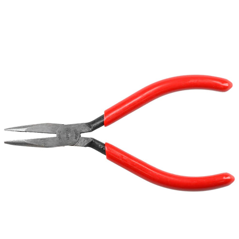 Pinza Para Electricista Con Mango Rubber Grip Punta Larga Sin Corte De 4-3/4, Urrea 282G