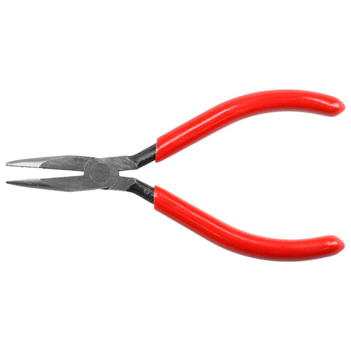 Pinza Para Electricista Con Mango Rubber Grip Punta Larga Sin Corte De 4-3/4, Urrea 282G