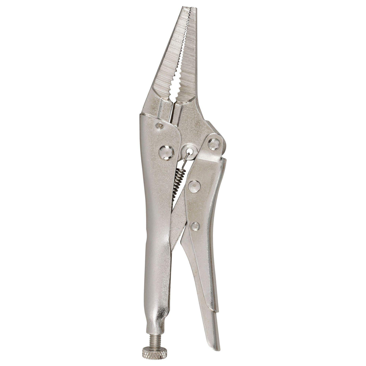 Pinza De Presión Cromada Nariz Larga De 6-1/2, Urrea 286LN