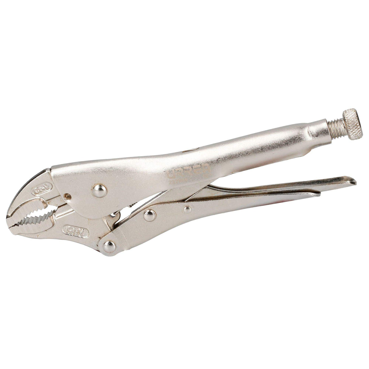 Pinza De Presión Cromada Quijada Curva Con Urrea 292WR