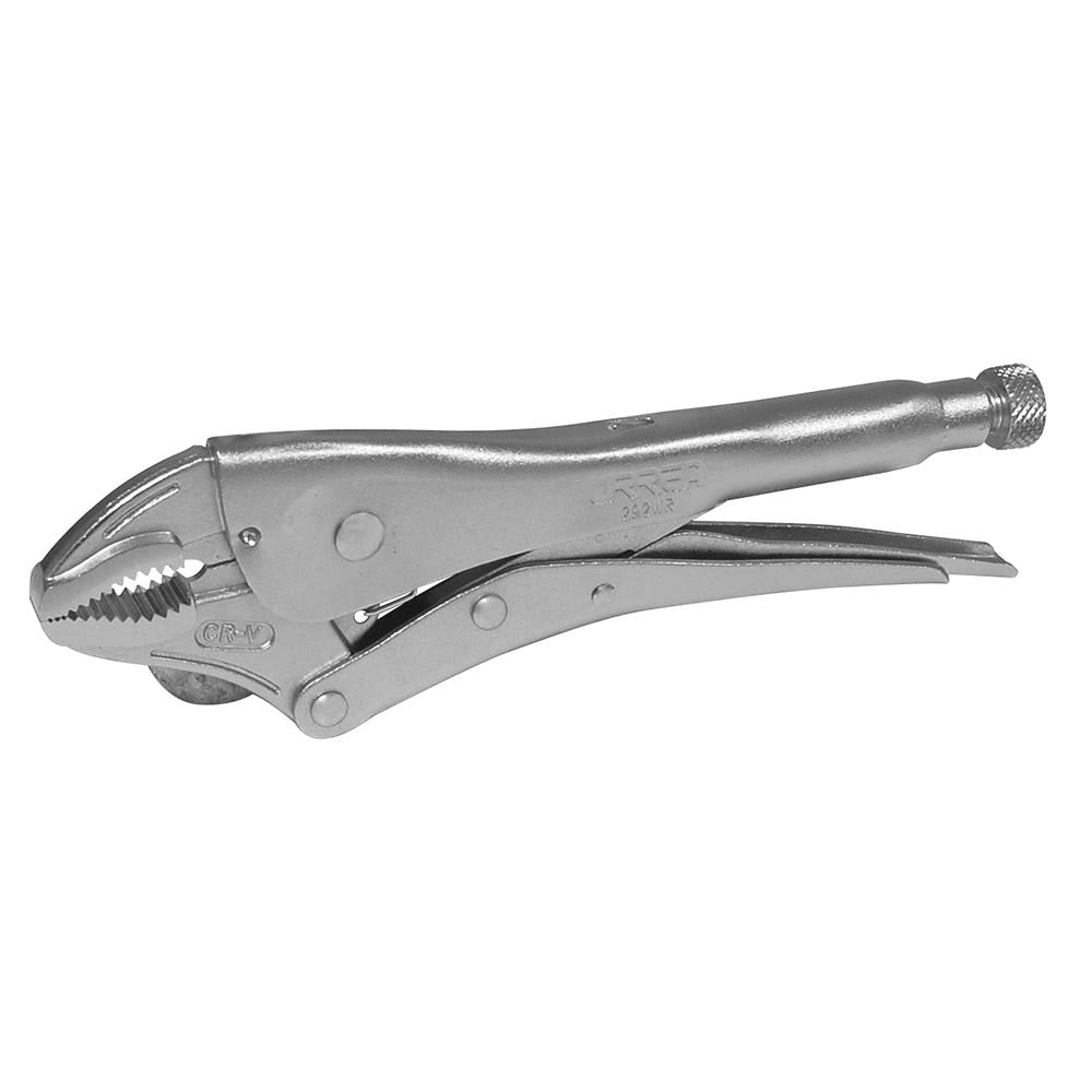 Pinza De Presión Cromada Quijada Curva Con Urrea 292WR