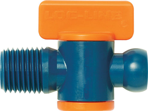 LOC LINE MALE NPT VALVE 1/4'' 10PC PACK