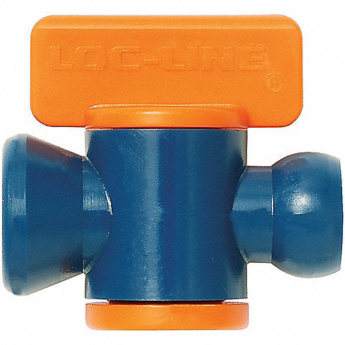 LOC-LINE 1/4" IN LINE VALVE 10PC PACK
