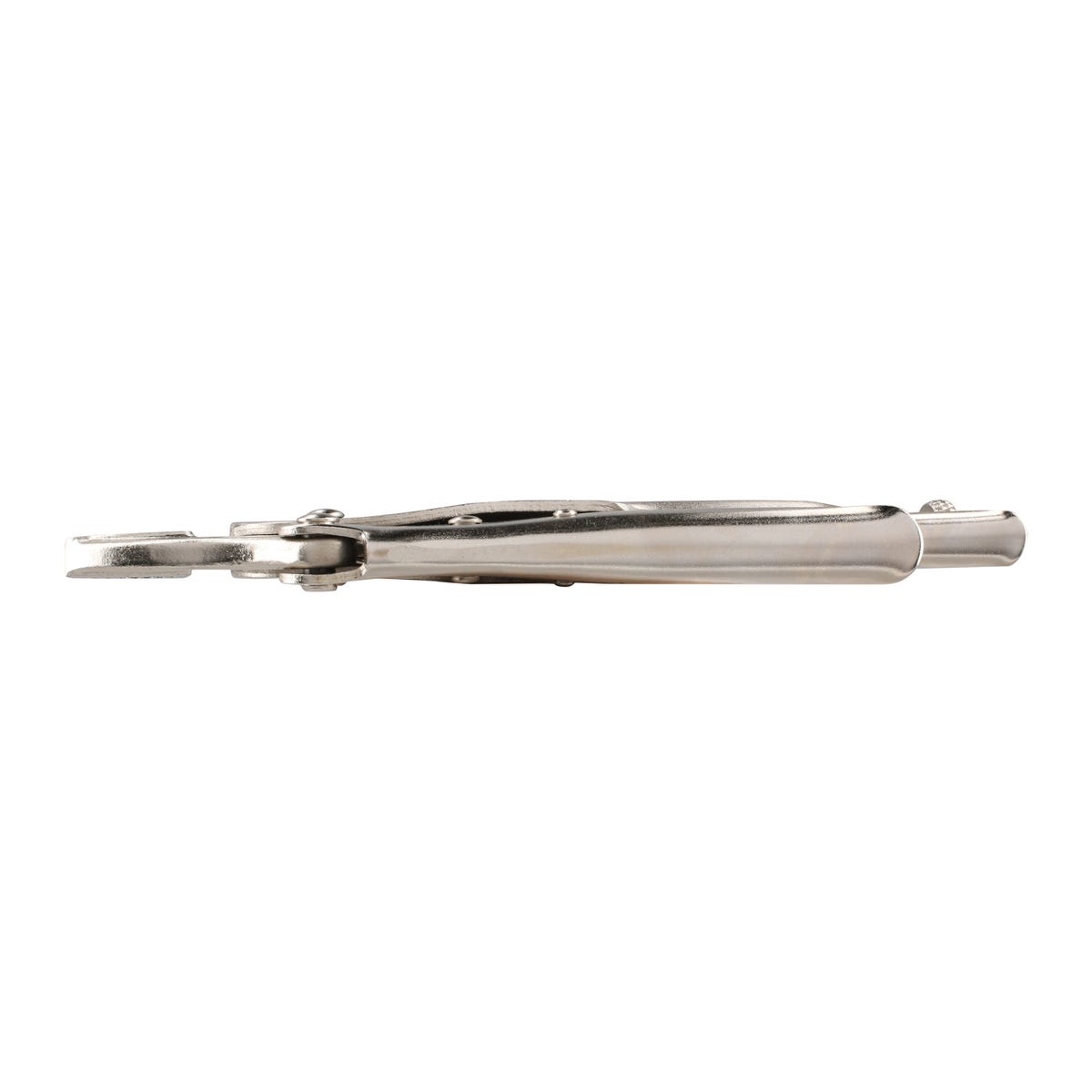 Pinza De Presión Cromada Quijada Curva Con Corta Alambre De 7, Urrea 294WR