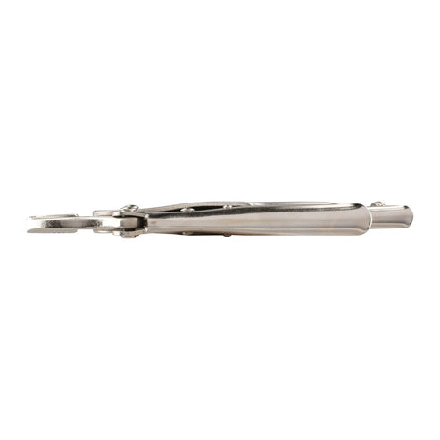 Pinza De Presión Cromada Quijada Curva Con Corta Alambre De 7, Urrea 294WR