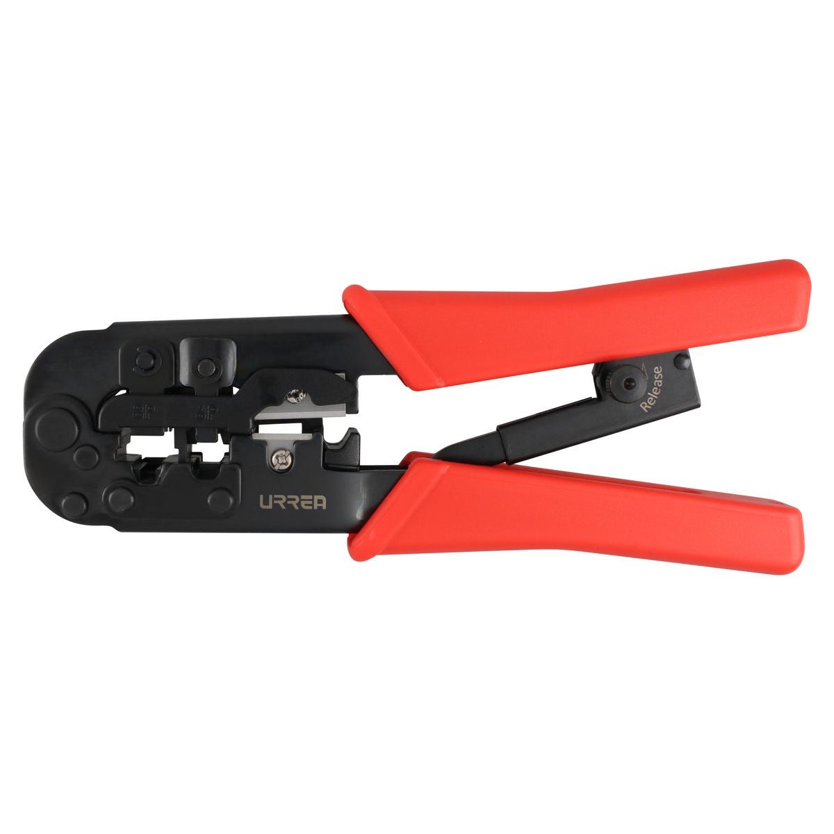 Pinza Ponchadora Modular Para Conectores RJ12/11, RJ45 De 7-1/2, Urrea 303