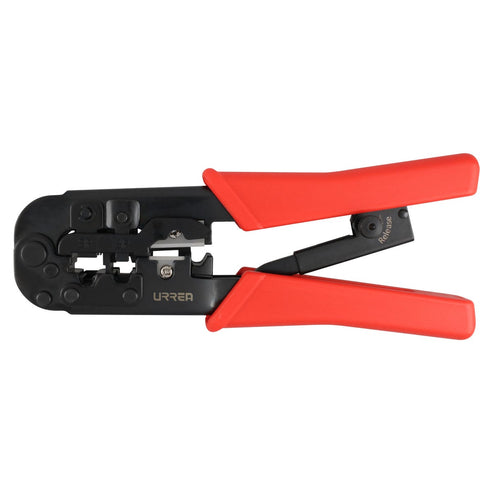 Pinza Ponchadora Modular Para Conectores RJ12/11, RJ45 De 7-1/2, Urrea 303