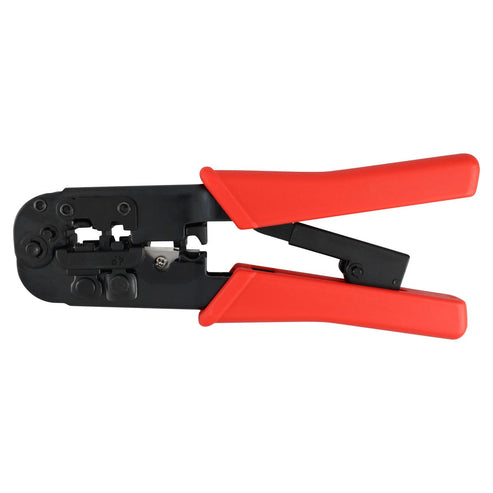 Pinza Ponchadora Modular Para Conectores RJ12/11, RJ45 De 7-1/2, Urrea 303