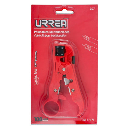Pinza Multifunciones Para Cable UTP/STP, RG59/6, Urrea 307