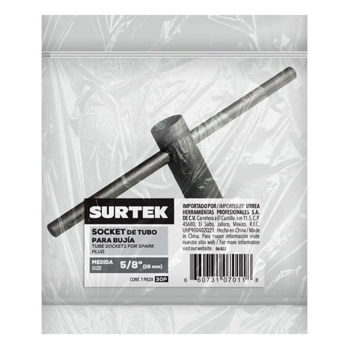 Sockets De Tubo Para Bujía 5/8, Surtek 30P
