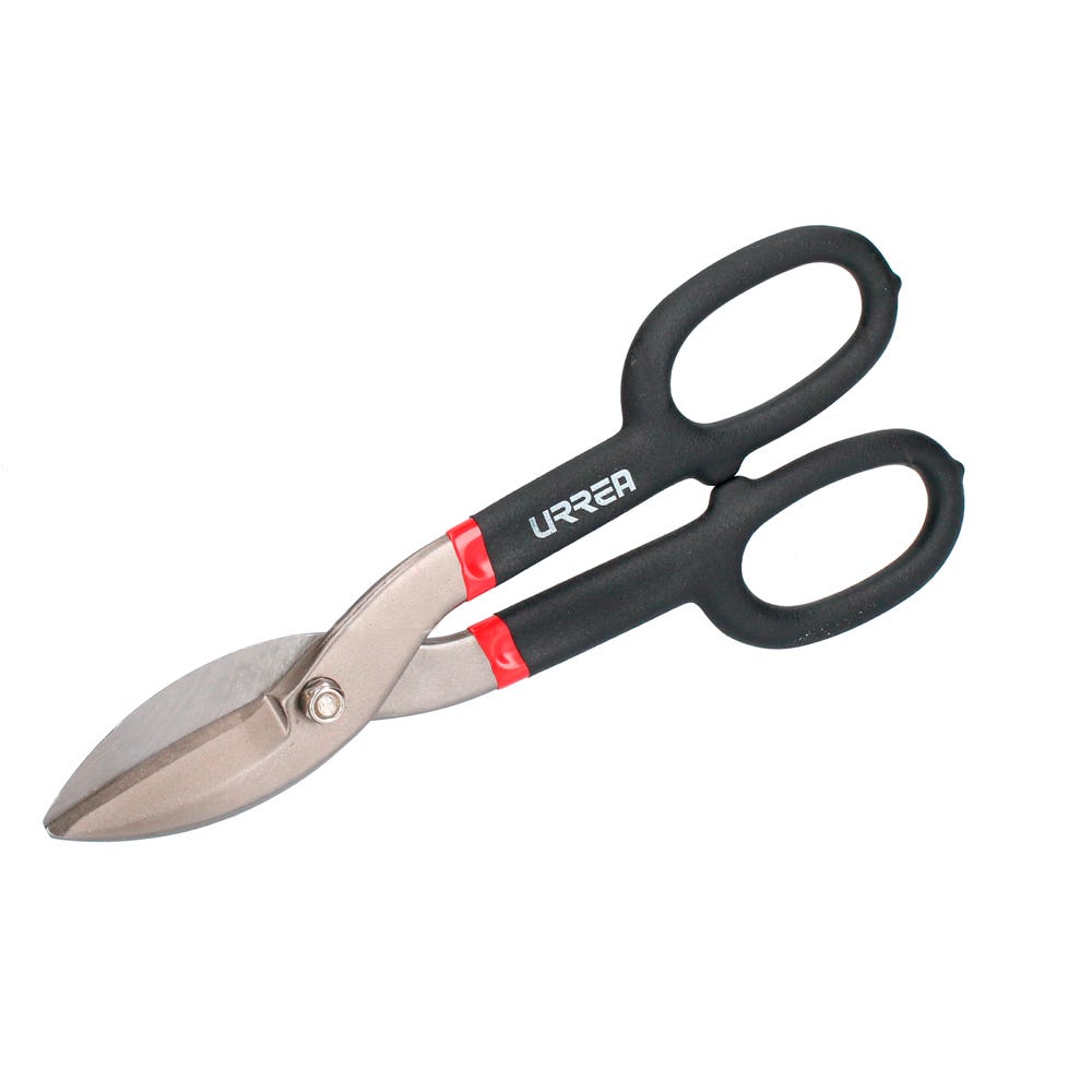 Tijera Para Hojalatero Con Mango Rubber Grip 10, Urrea 320G