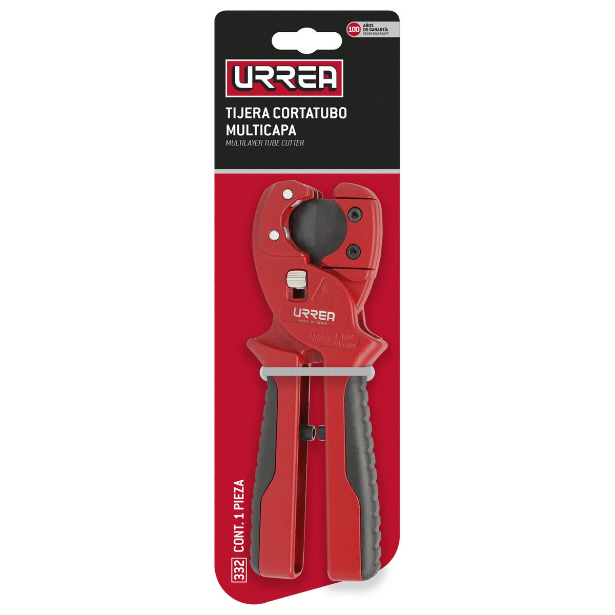 Tijeras Para Tubos Plásticos Tipo Multicapa De 1, Urrea 332