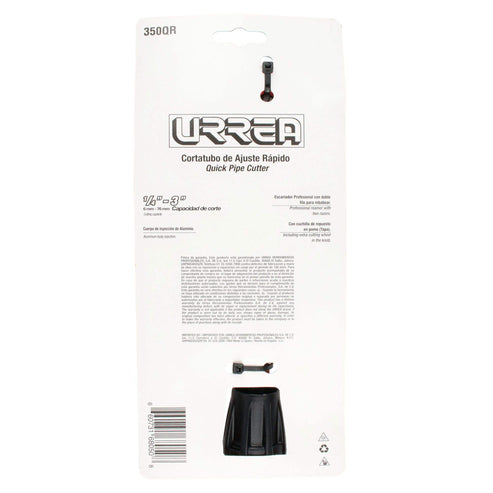 Cortatubos Cambio Rápido De 1/4" A Urrea 350QR
