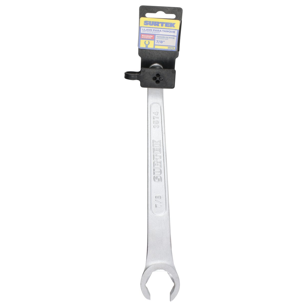 Llave Para Tanque De Gas Cromada 7/8, Surtek 3574