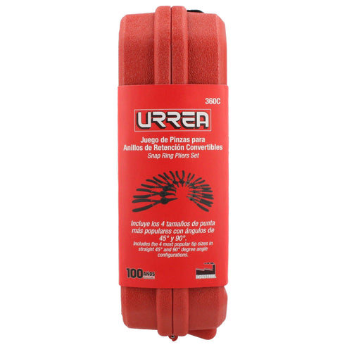 Juego De Pinzas Para Anillos De Retención, 12 Piezas, Urrea 360C