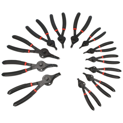 Juego De Pinzas Para Anillos De Retención, 12 Piezas, Urrea 360C