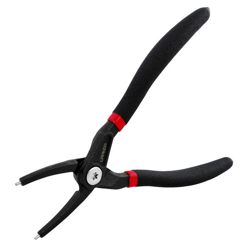 Pinza Para Anillos De Retención Con Mango De Vinil Forjadas Tipo Interno Ángulo De 0°, Urrea 366G