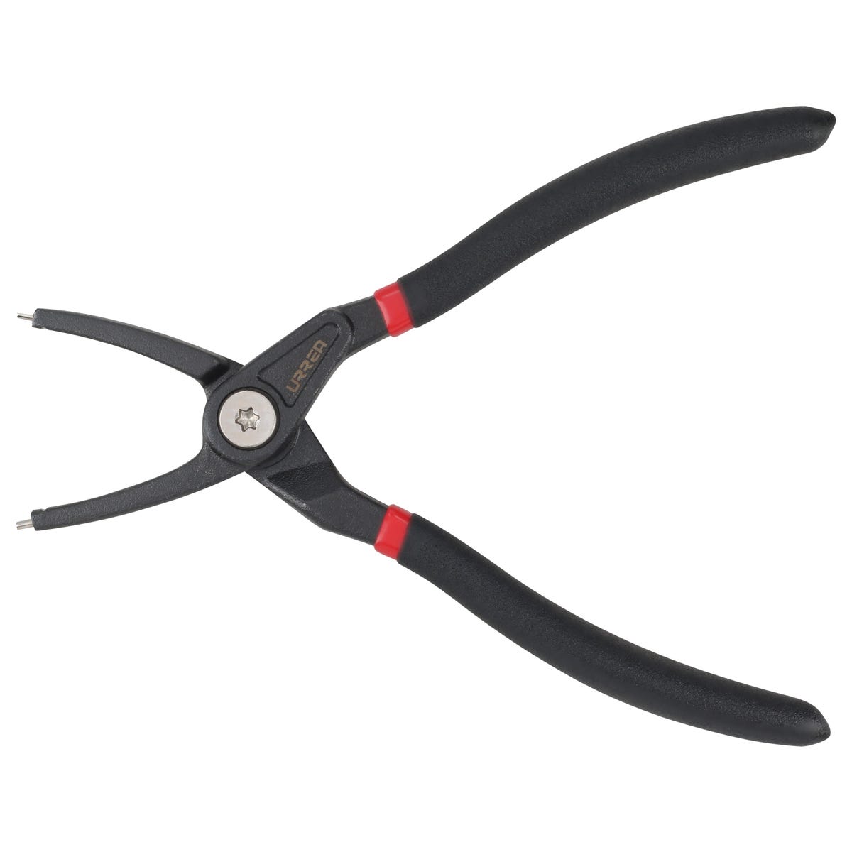 Pinza Para Anillos De Retención Con Mango De Vinil Forjadas Tipo Interno Ángulo De 0°, Urrea 366G