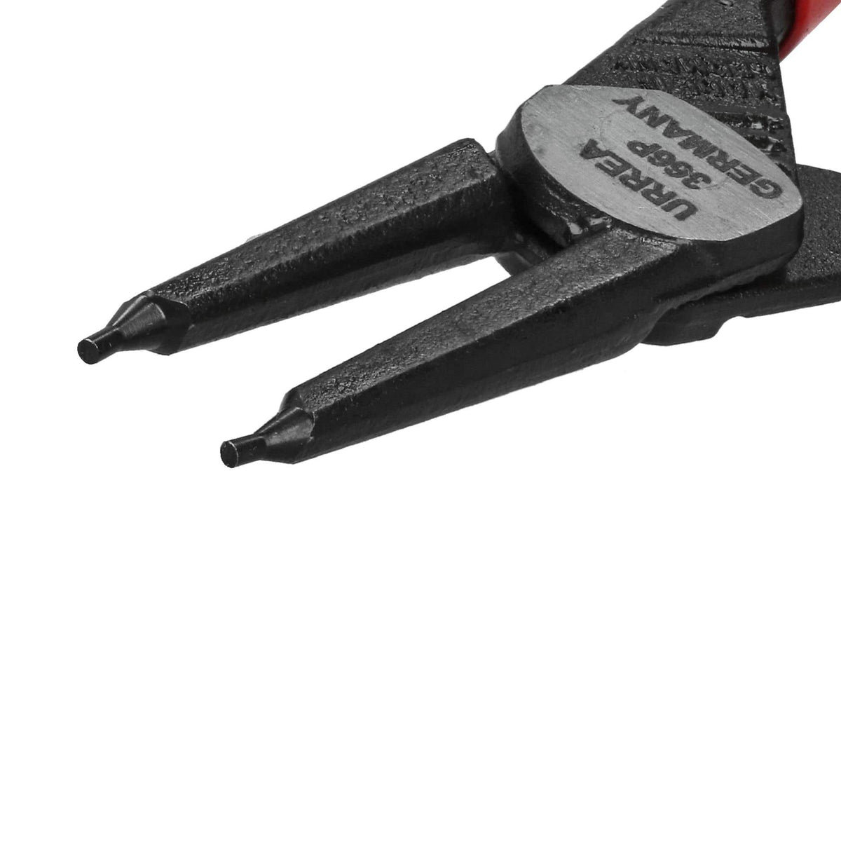 Pinza Para Anillos De Retención Con Mango Rubber Grip Forjadas Tipo Interno Ángulo De 0°, Urrea 366P