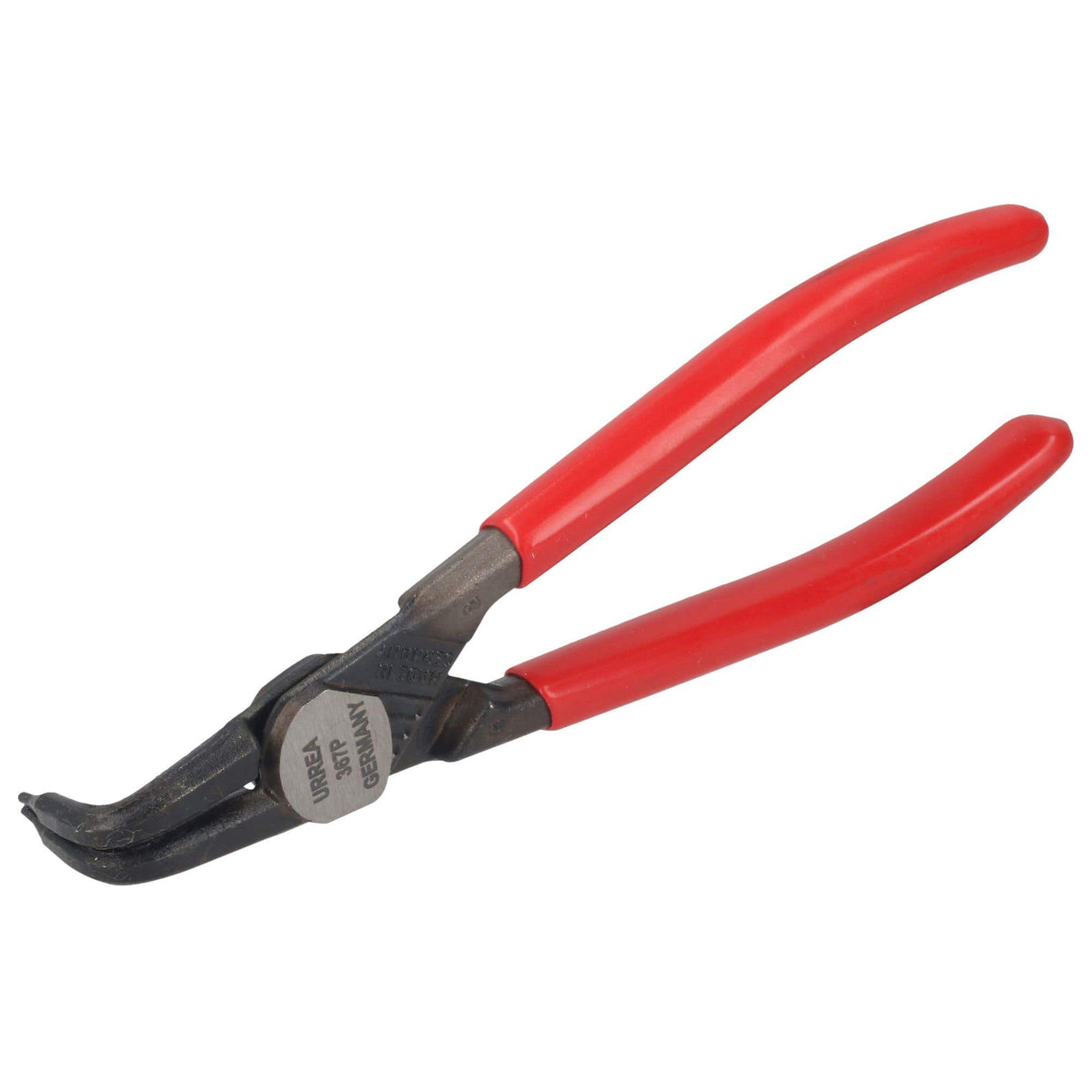 Pinza Para Anillos De Retención Con Mango Rubber Grip Forjadas Tipo Interno Ángulo De 90°, Urrea 367P