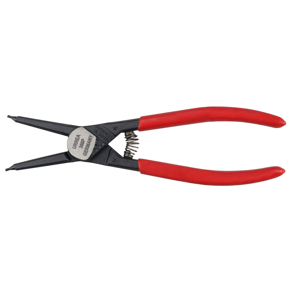 Pinza Para Anillos De Retención Con Mango Rubber Grip Forjadas Tipo Externo Ángulo De 0°, Urrea 368P