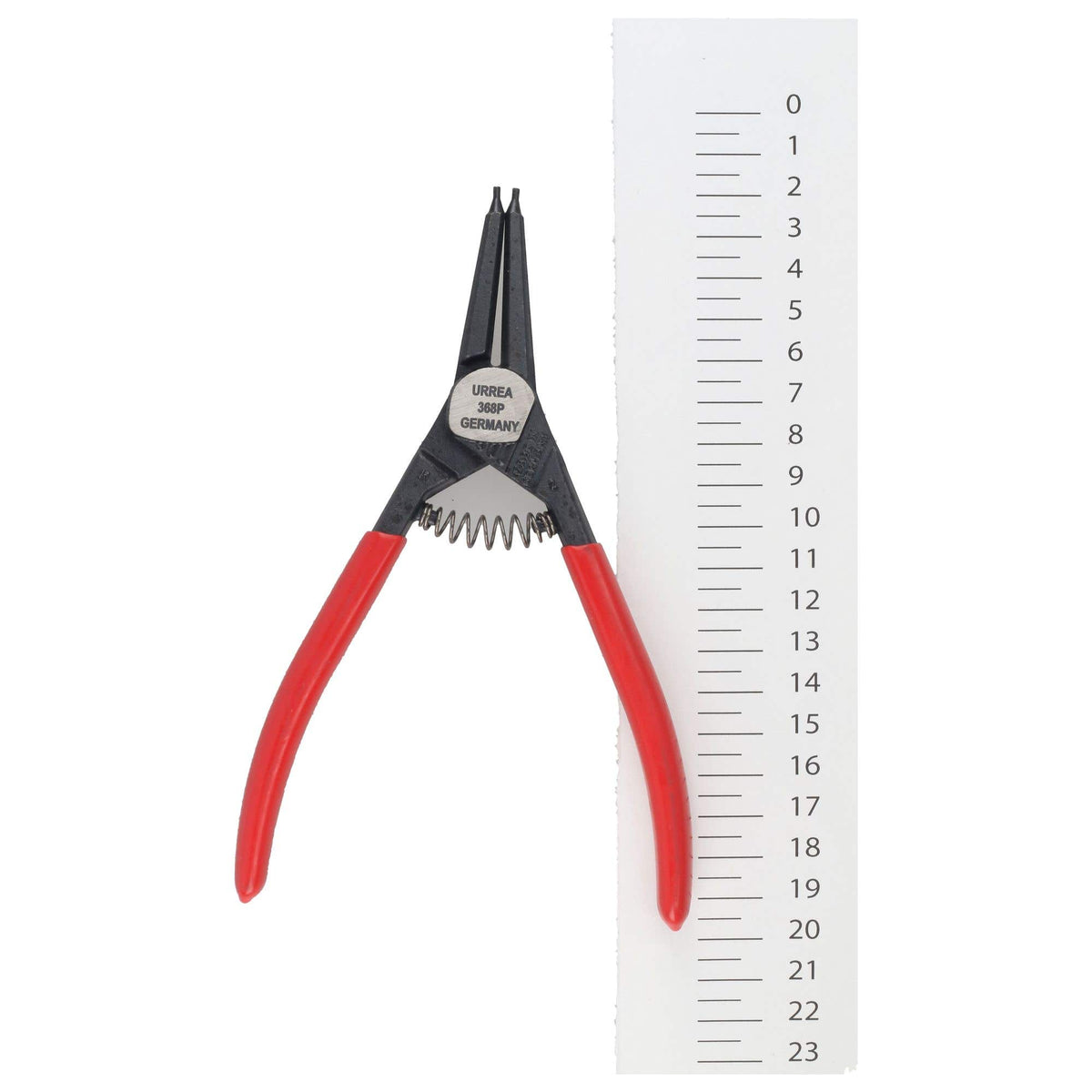 Pinza Para Anillos De Retención Con Mango Rubber Grip Forjadas Tipo Externo Ángulo De 0°, Urrea 368P