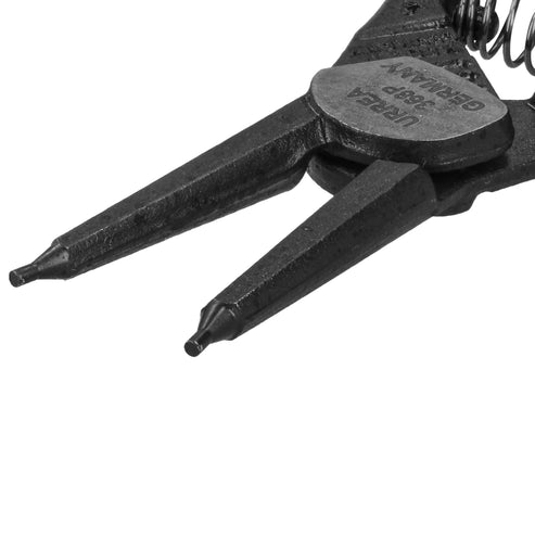 Pinza Para Anillos De Retención Con Mango Rubber Grip Forjadas Tipo Externo Ángulo De 0°, Urrea 368P