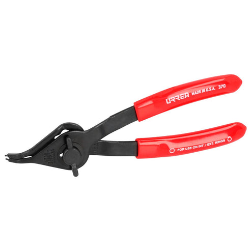 Pinza Para Anillos De Retención Convertibles Con Mariposa .038 Ángulo De 45°, Urrea 370