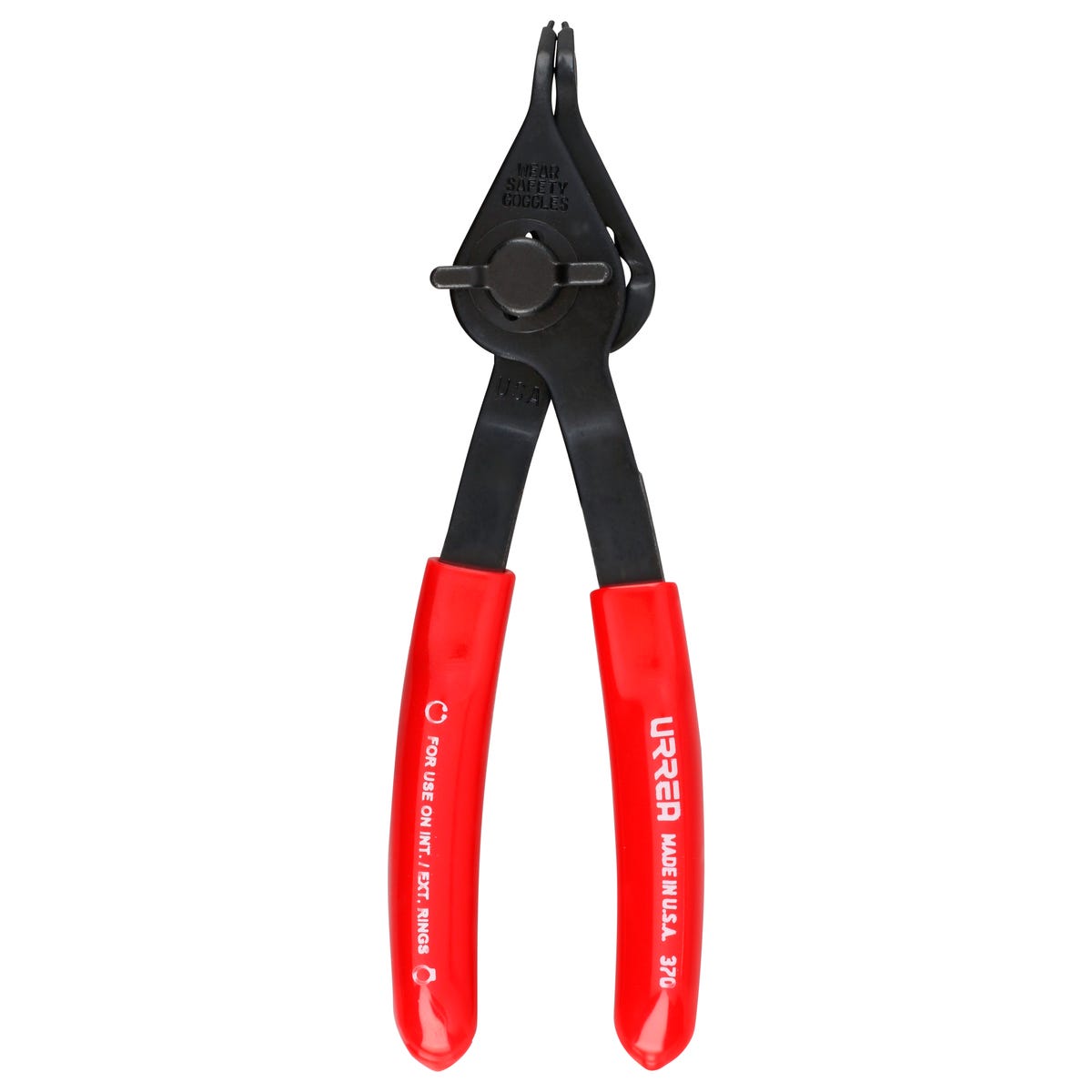 Pinza Para Anillos De Retención Convertibles Con Mariposa .038 Ángulo De 45°, Urrea 370