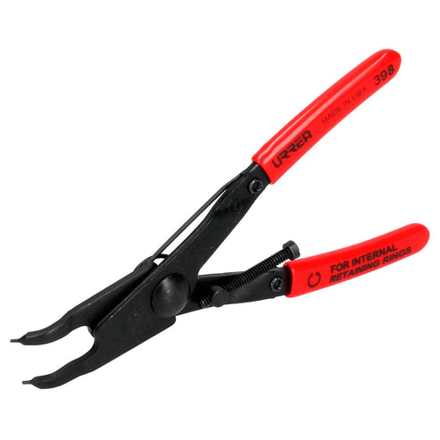 Pinza Para Anillos De Retención Con Mango Rubber Grip Fijas Tipo Interno Ángulo De 45°, Urrea 398