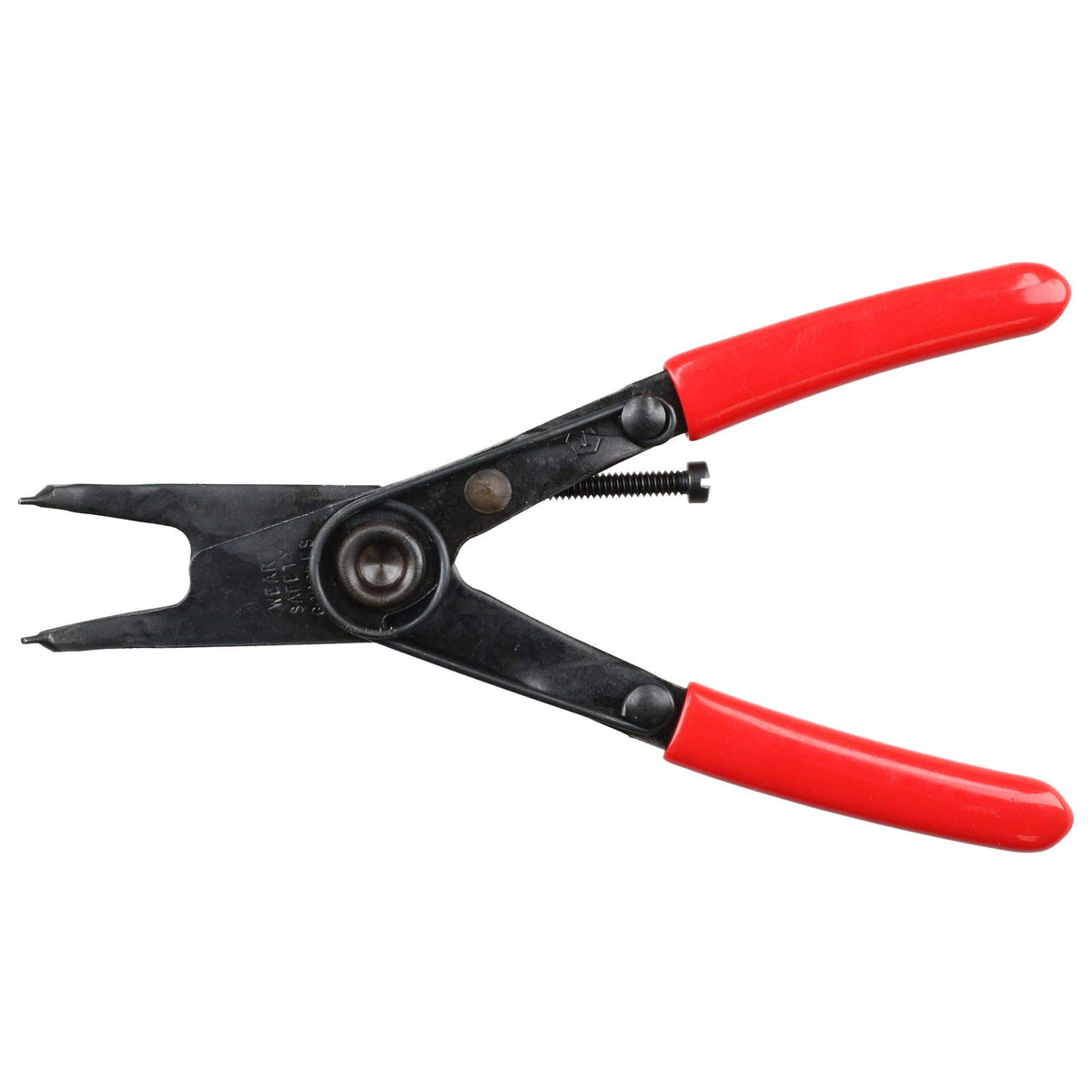 Pinza Para Anillos De Retención Con Mango Rubber Grip Fijas Tipo Interno Ángulo De 45°, Urrea 398