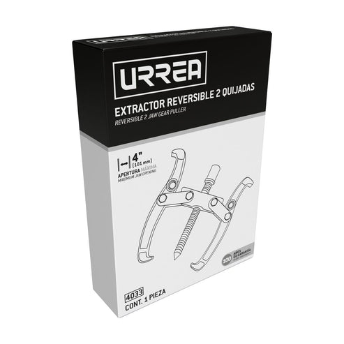 Extractor Reversible 2 Quijadas Tipo A 2 Ton, 2 Posiciones, Urrea 4033