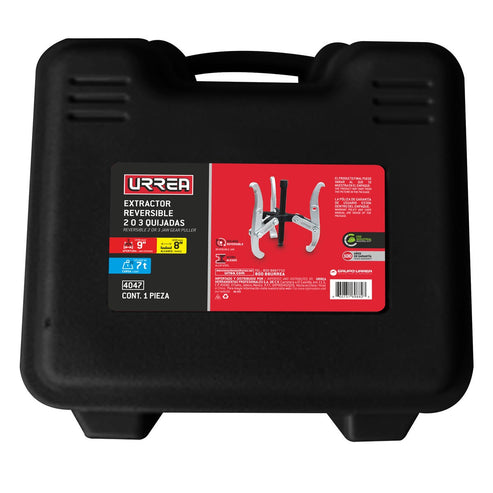 Extractor Reversible 2 O 3 Quijadas Tipo C 7 Ton, 2 Posiciones, Urrea 4047